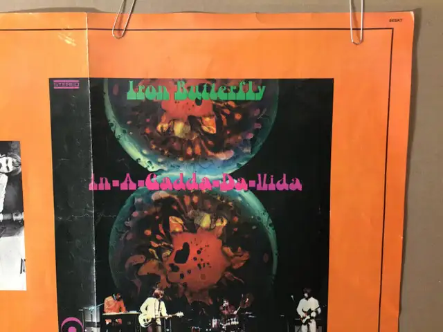 Iron Butterfly In A Gadda Da Vida 1969-Original Book Cover in Arts & Collectibles in City of Toronto - Image 6