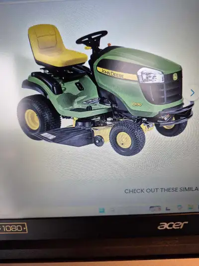 JOHN DEER LAWN TRACTOR, View more