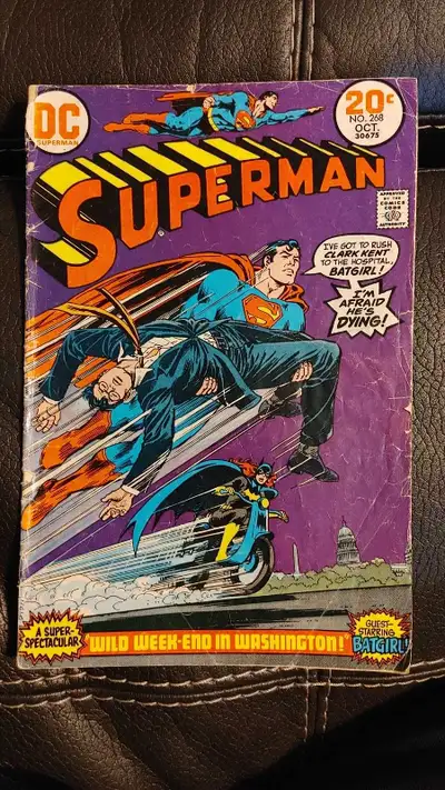 Low grade Superman #268 *1973* Superman and Batgirl, View more