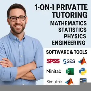 1-on-1 Online Tutoring | STATISTICS CALCULUS MATLAB SPSS ALGEBRA64623149367682120