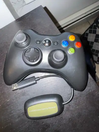 Wireless Gaming controller with receiver, View more