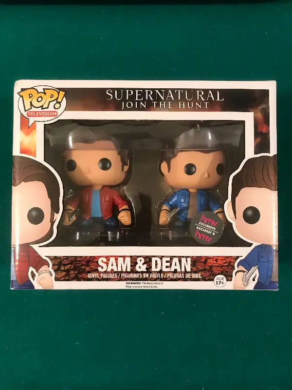 Funko Pop Sam & Dean Supernatural in Arts & Collectibles in City of Toronto - Image 2
