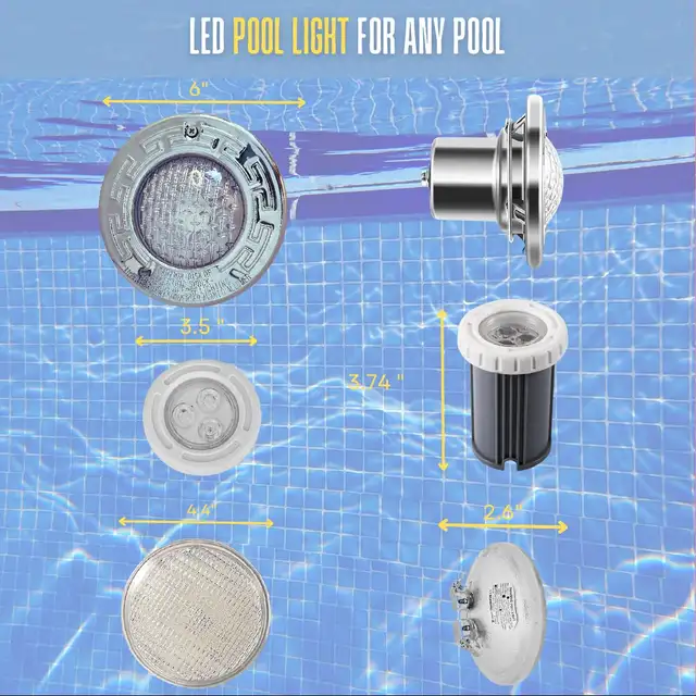 POOL LIGHTS SUDBURY, LED POOL LIGHTS, UNDERWATER LIGHTS in Hot Tubs & Pools in Sudbury - Image 3