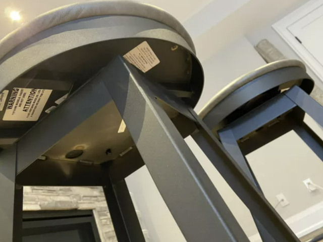 Custom Leather & Metal Bar Stools – Heavy Duty, Premium Build in Chairs & Recliners in Markham / York Region - Image 5