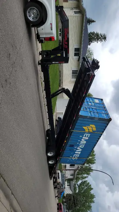 Sea cans containers moving services and hotshots We go all over Alberta for more info please call or...