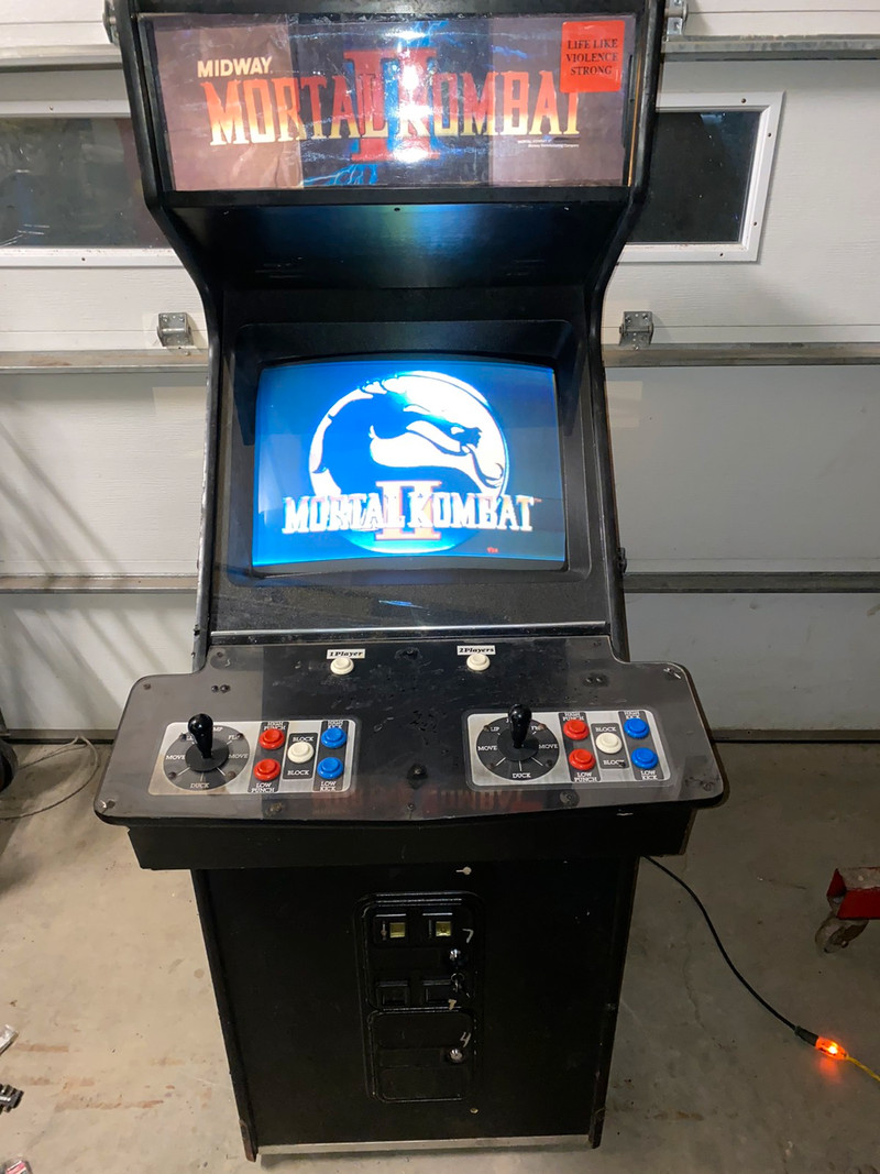 Midway Mortal Kombat Il Video Arcade Game for sale  