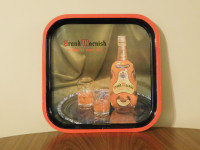 Vintage MCM "Grand Macnish" Scotch Whisky Square Tin Tray