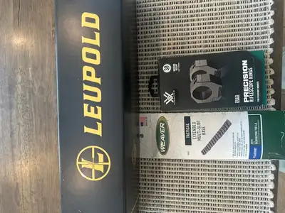 Selling a Leupold VX-5HD 3-15 x 44mm CDS-ZL2 rifle scope. Has the illuminated TMOA reticle. Included...