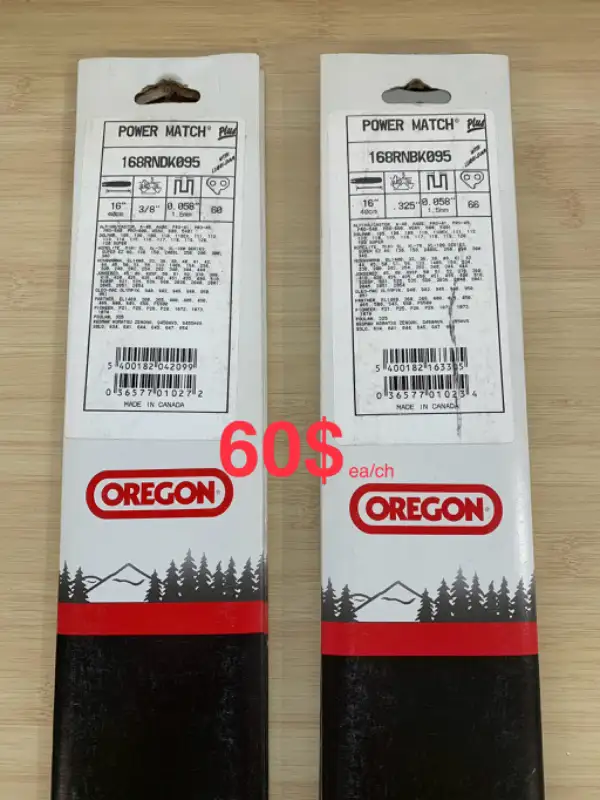 Chainsaw Bars / Barre de scie à chaine in Outdoor Tools & Storage in Gatineau - Image 7