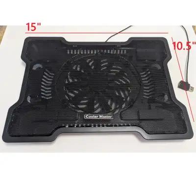 Cooler Master NotePal Stand Utra Slim Laptop Cooling Pad 160 mm, View more