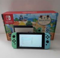 Nintendo switch animal crossing special edition 