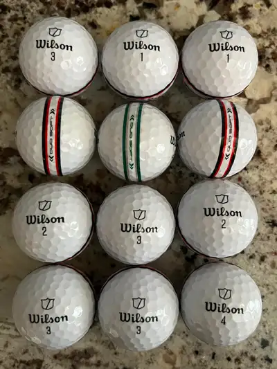 Wilson Duo Soft TRK360 used golf balls in excellent condition., View more