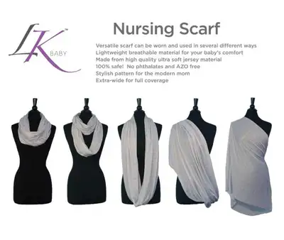 Nursing scarf / écharpe d'allaitement , View more