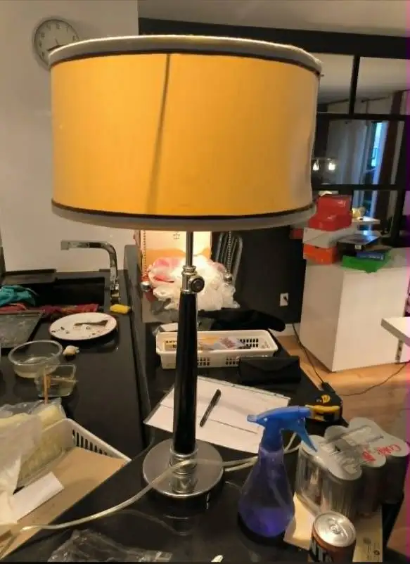Modern Silver Arc Floor Lamp with Foot Switch ✨