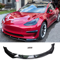 Tesla Model 3 Front Bumper Lip Spoiler 3 colour