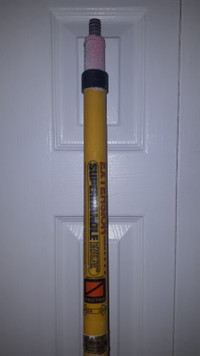 Yellow Fiberglass Extension Painting Pole 6' to 12 feet