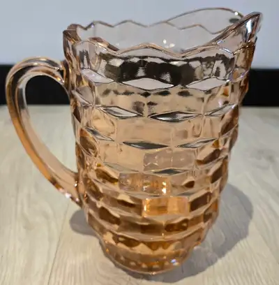 Vintage Cubist Design Pitcher, View more