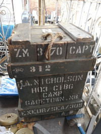 Gagetown Historical Storage/Shipping Crate