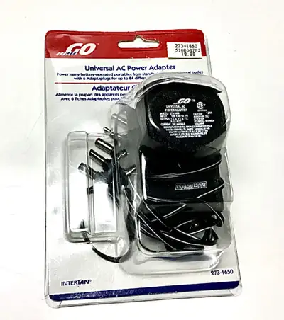 GO Universal AC Power Adapter(Model: 273-1650), View more