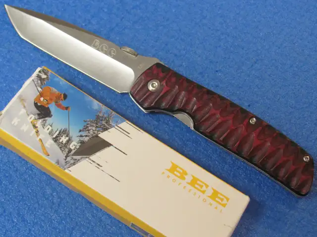 BEE L-01 FOLDING TANTO KNIFE in Fishing, Camping & Outdoors in Muskoka - Image 3
