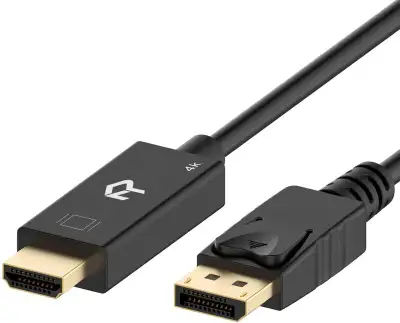 New Cable DisplayPort (DP) to HDMI 4K Resolution Ready 6 Ft, View more