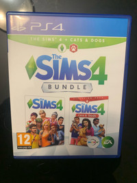 Sims 4 Cats & Dogs Bundle PS4 $25