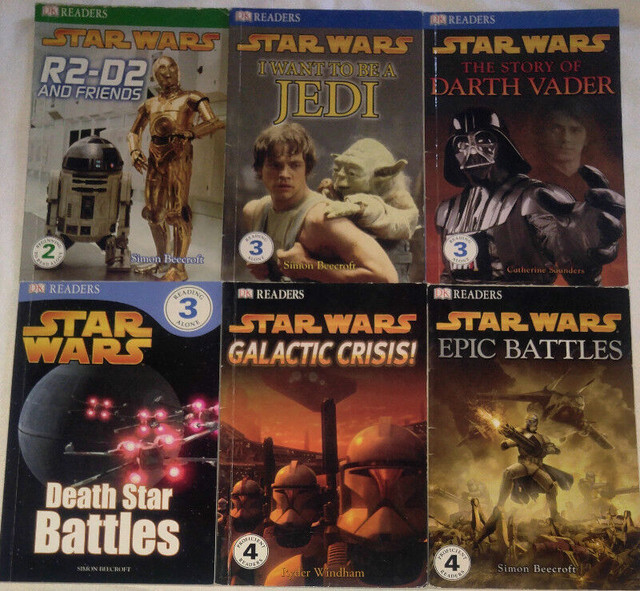 Qty 6 x Star Wars, DK Readers Set of Books in Children & Young Adult in London