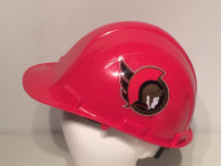 Vintage Ottawa Senators 2D Logo Red Hard Hat Safety Helmet
