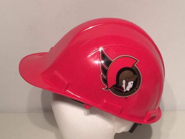 Vintage Ottawa Senators 2D Logo Red Hard Hat Safety Helmet in Arts & Collectibles in Ottawa