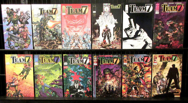 Team 7 (X3 Complete Mini-Series 1994)+ Bonus Variant HIGH GRADE in Comics & Graphic Novels in Stratford