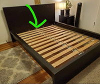 Ikea Malm Bed Slats (NO FRAME)