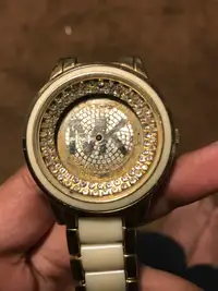 MK Watch Collectible Real Diamonds 
