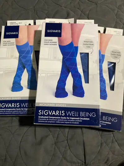 BNIB Microfibre Compression Socks, View more