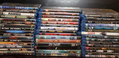 48 Blu-ray DVD movies collection for $80 OBO. Sale only as a collection