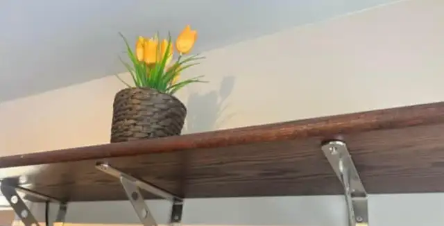 Solid Wood Wall Shelf (27 × 107 cm) in Other in Ottawa - Image 3