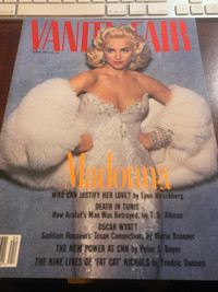 1991 April VANITY FAIR Magazine Madonna