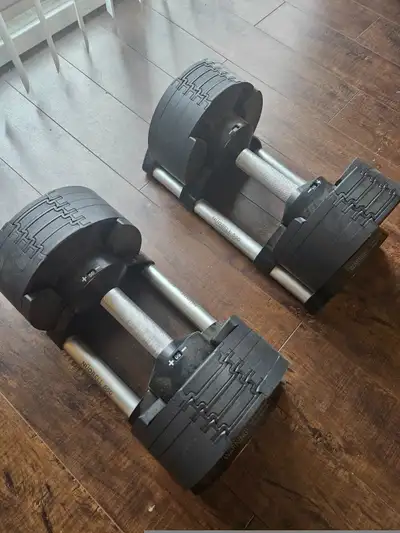 Noubell 550 Adjustable Dumbells             5-50lbs, View more