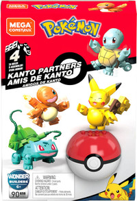 Pokemon - Kanto Partners - Mega Construx
