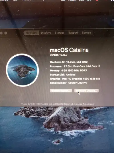 Macbook air 2012 11", View more