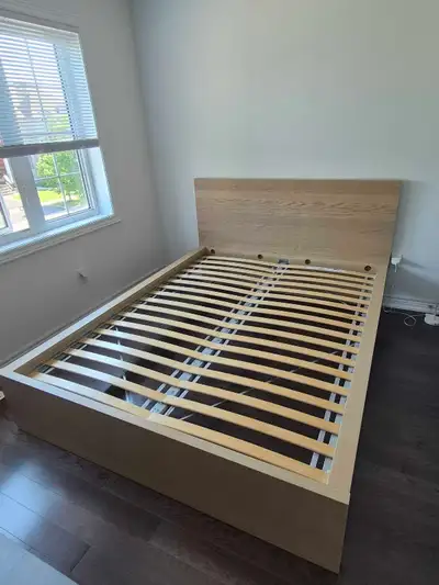 Ikea Queen Malm Bed - $150, View more