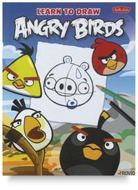 Learn To Draw Angry Birds & Rainbow Rocks Sticker Book