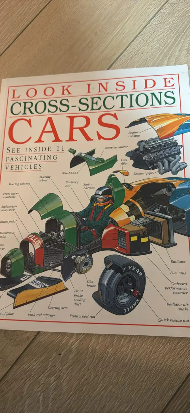 Dorling Kindersley Look Inside Cross-Sections: Cars