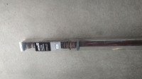 Brand new wood curtain pole - 2 meters length