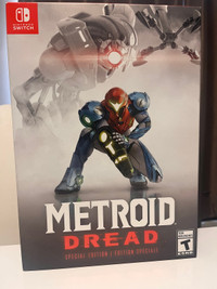 Sealed Metroid dread special edition for switch 