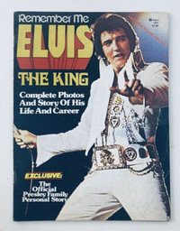 ELVIS REMEMBER THE KING LIFE TRIBUTE MAGAZINE 1977 COLLECTOR