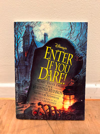 Disney Enter If You Dare Haunted Mansion Book AS IS