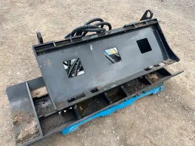 72” hydraulic Vibratory plate packer skidsteer attachment
