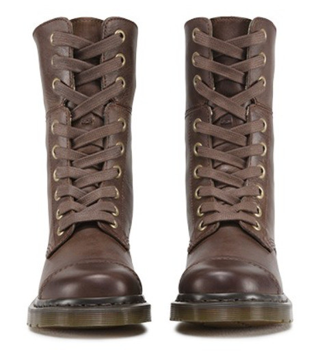 BNIB DR. MARTENS WOMEN'S LEATHER TALL BOOTS US 7 in Women's - Shoes in Mississauga / Peel Region - Image 3