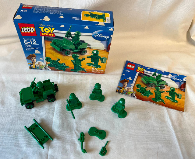 LEGO TOY STORY ARMY MEN ON PATROL, LIKE NEW in Toys & Games in Vernon