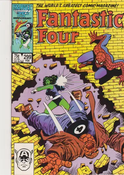 Marvel Comics - Fantastic Four - Issues #299, 300, 301, and 302., View more